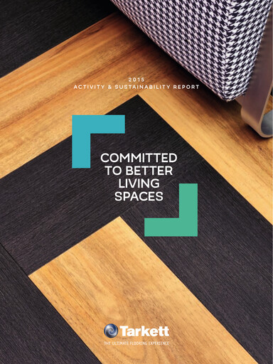 Thumbnail Tarkett Sustainability Report 2015