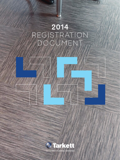 Thumbnail Tarkett Universal Registration Document 2014