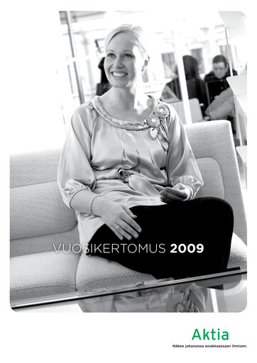 Thumbnail Aktia Bank
 Annual Report 2009