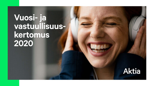 Thumbnail Aktia Bank
 Annual Report 2020