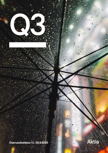 Thumbnail Aktia Bank
 Quarterly Report 2020-q3