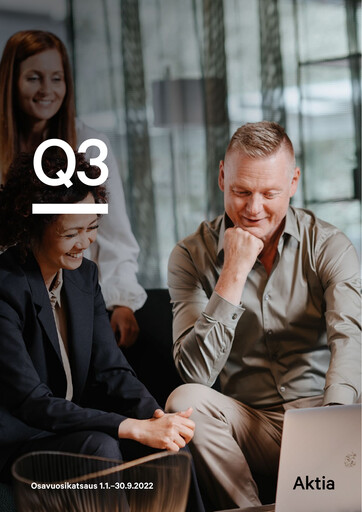 Thumbnail Aktia Bank
 Quarterly Report 2022-q3
