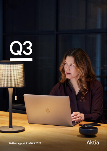 Thumbnail Aktia Bank
 Quarterly Report 2023-q3