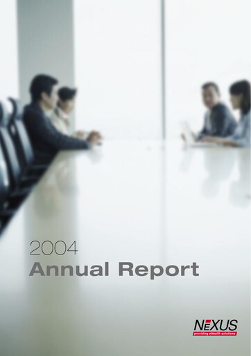 Thumbnail Nexus AG Annual Report 2004