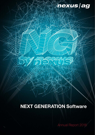 Thumbnail Nexus AG Annual Report 2016