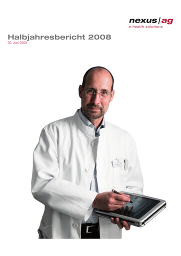 Miniature Nexus AG Rapport semestriel 2008-h1