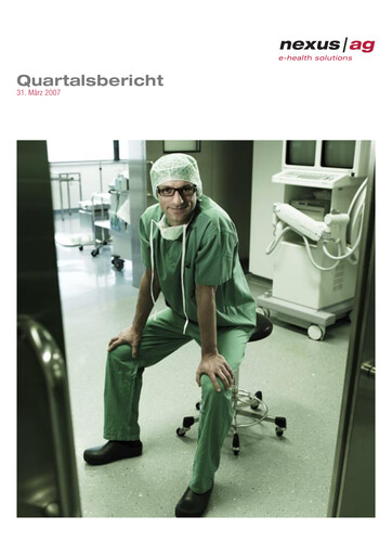 Thumbnail Nexus AG Quarterly Report 2007-q1