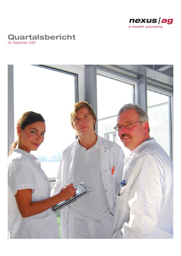 Thumbnail Nexus AG Quarterly Report 2007-q3