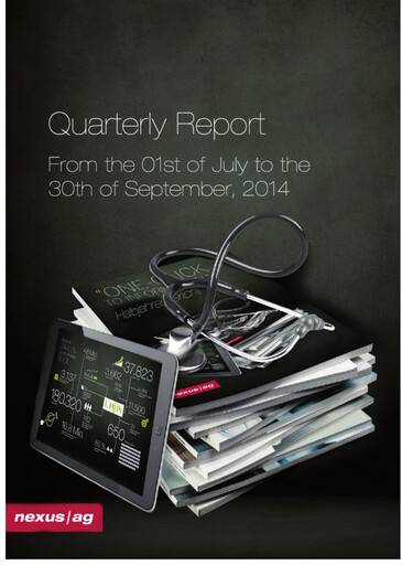 Thumbnail Nexus AG Quarterly Report 2014-q3
