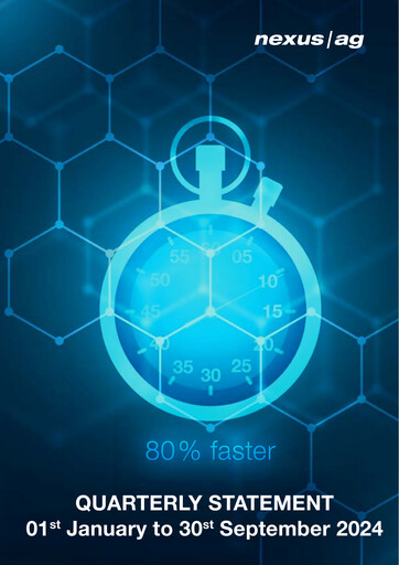 Thumbnail Nexus AG Quarterly Report 2024-q3
