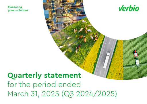 Thumbnail Verbio Quarterly Report 2024-2025-q3