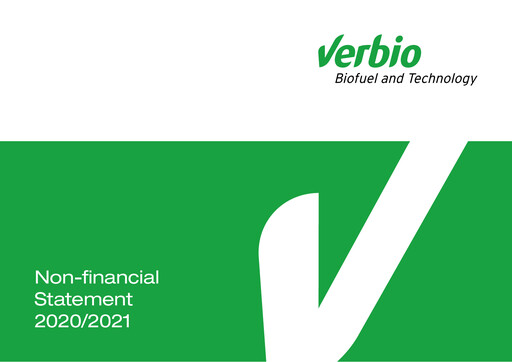 Thumbnail Verbio Sustainability Report 2020-2021
