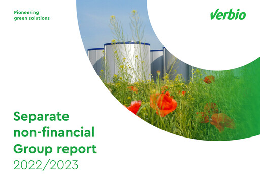 Thumbnail Verbio Sustainability Report 2022-2023