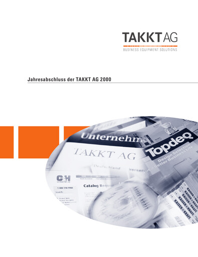 Thumbnail TAKKT AG Financial Statement 2000