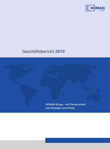 Thumbnail HOMAG Group Annual Report 2010