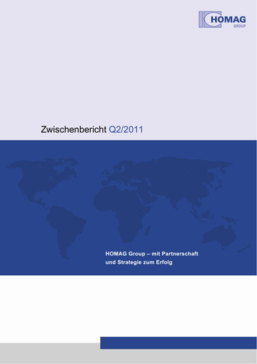 Thumbnail HOMAG Group Half-year Report 2011-h1
