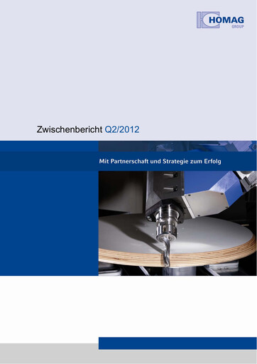 Thumbnail HOMAG Group Half-year Report 2012-h1