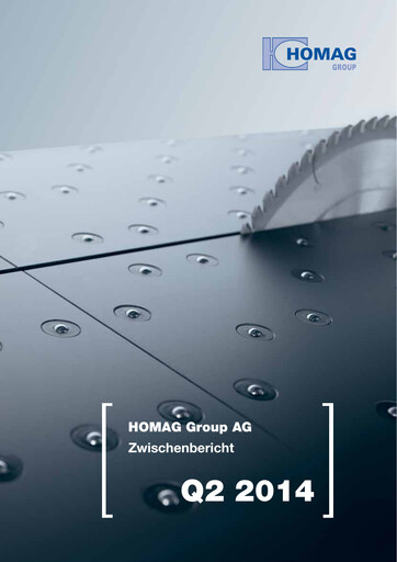 Thumbnail HOMAG Group Half-year Report 2014-h1