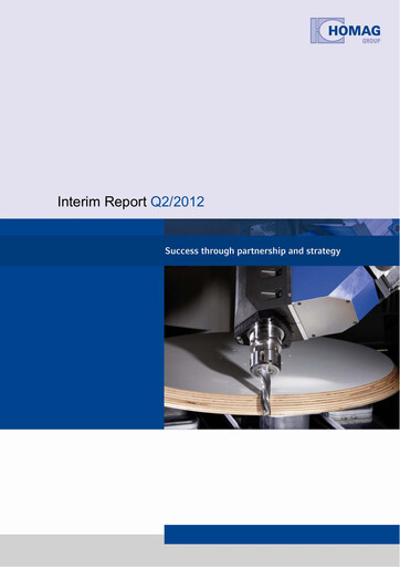 Thumbnail HOMAG Group Half-year Report 2012-h1