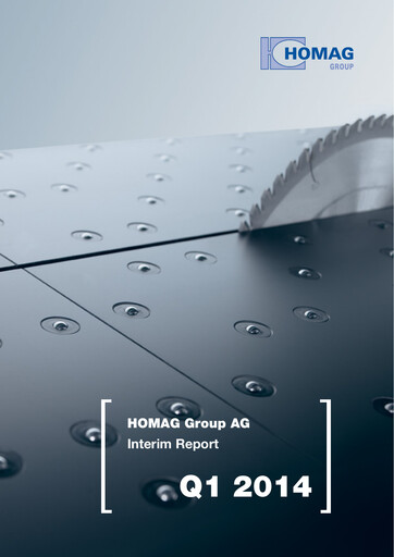 Thumbnail HOMAG Group Quarterly Report 2014-q1