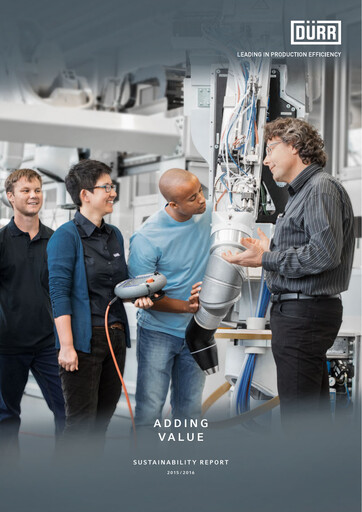 Thumbnail HOMAG Group Sustainability Report 2015-2016