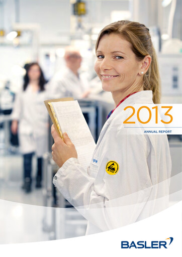 Thumbnail Basler Aktiengesellschaft Annual Report 2013