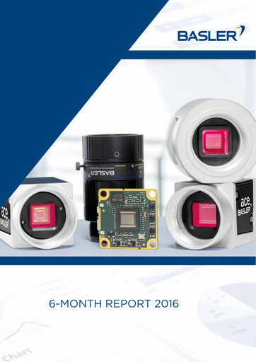 Thumbnail Basler Aktiengesellschaft Half-year Report 2016-h1