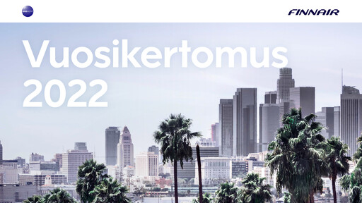 Thumbnail Finnair
 Annual Report 2022