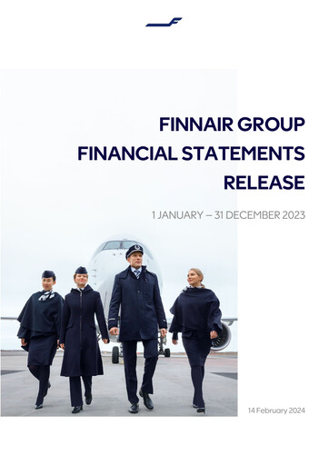 Thumbnail Finnair
 Financial Statement 2023