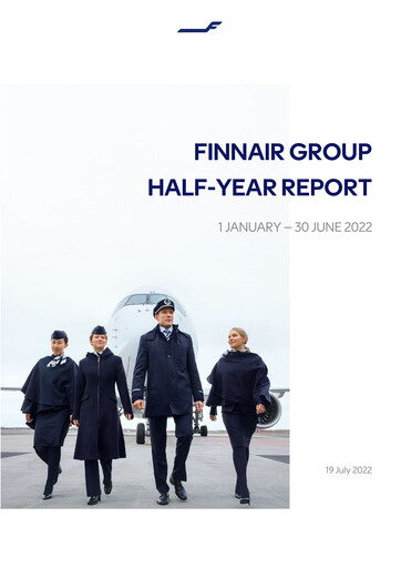 Thumbnail Finnair
 Half-year Report 2022-h1