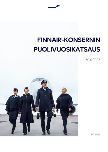 Thumbnail Finnair
 Half-year Report 2023-h1