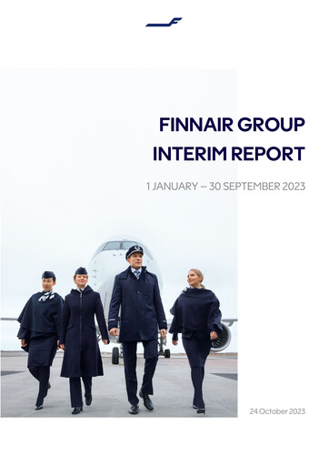 Thumbnail Finnair
 Quarterly Report 2023-q3