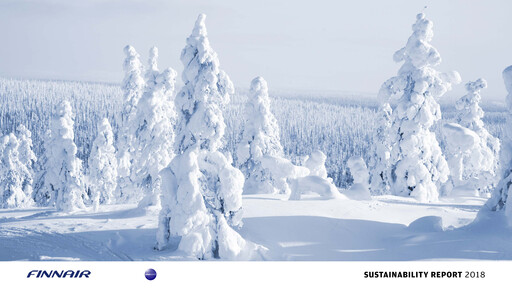 Thumbnail Finnair
 Sustainability Report 2018