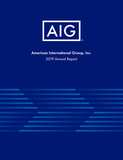 Thumbnail American International Group Annual Report 2019
