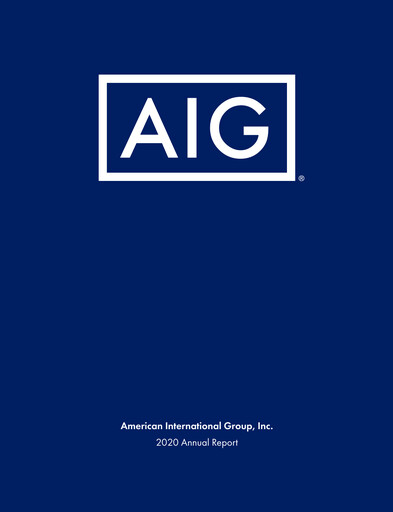 Thumbnail American International Group Annual Report 2020