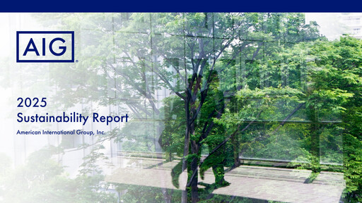 Thumbnail American International Group Sustainability Report 2025