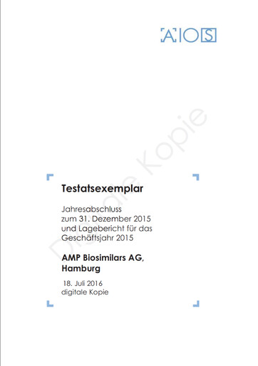 Thumbnail Northern Data AG Annual Report 2015