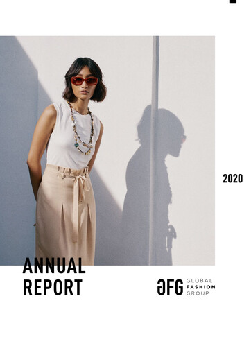 Thumbnail Global Fashion Group Annual Report 2020