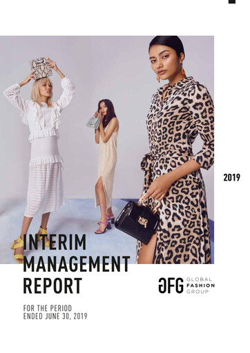 Thumbnail Global Fashion Group Half-year Report 2019-h1