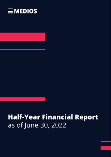 Thumbnail Medios AG  Half-year Report 2022-h1