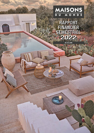 Miniature Maisons du Monde Rapport semestriel 2022-h1