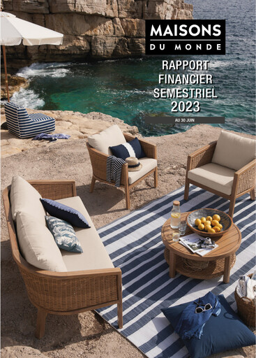 Miniature Maisons du Monde Rapport semestriel 2023-h1