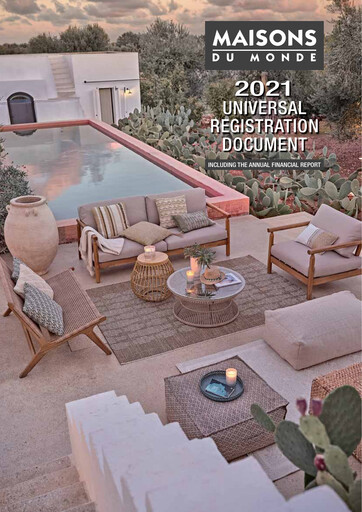Miniature Maisons du Monde Document d'enregistrement universel 2021