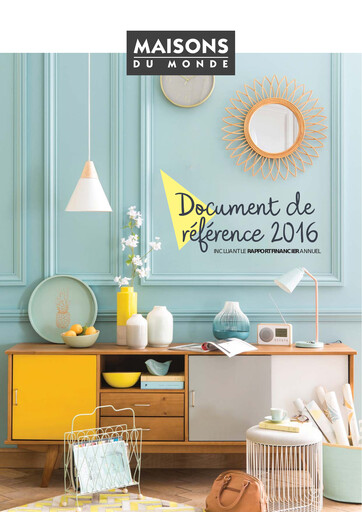 Miniature Maisons du Monde Document d'enregistrement universel 2016