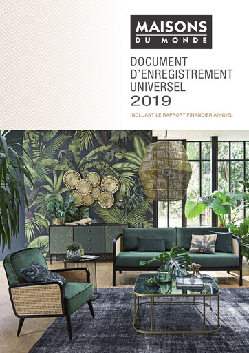 Miniature Maisons du Monde Document d'enregistrement universel 2019