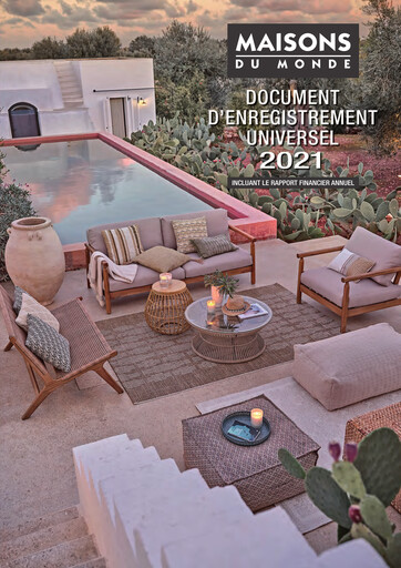 Miniature Maisons du Monde Document d'enregistrement universel 2021