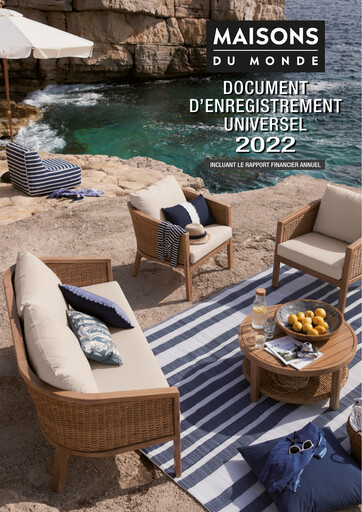 Miniature Maisons du Monde Document d'enregistrement universel 2022