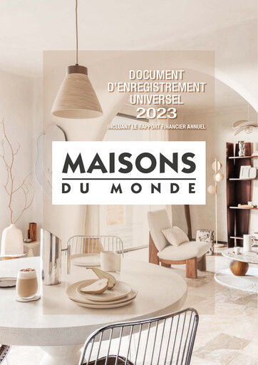 Miniature Maisons du Monde Document d'enregistrement universel 2023
