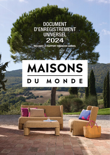 Miniature Maisons du Monde Document d'enregistrement universel 2024