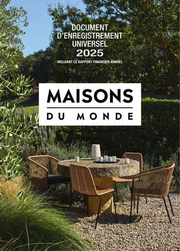 Miniature Maisons du Monde Document d'enregistrement universel 2025
